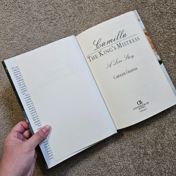 4/$25 Camilla: The King's Mistress by Caroline Graham - Hardcover - Picture 2 of 5